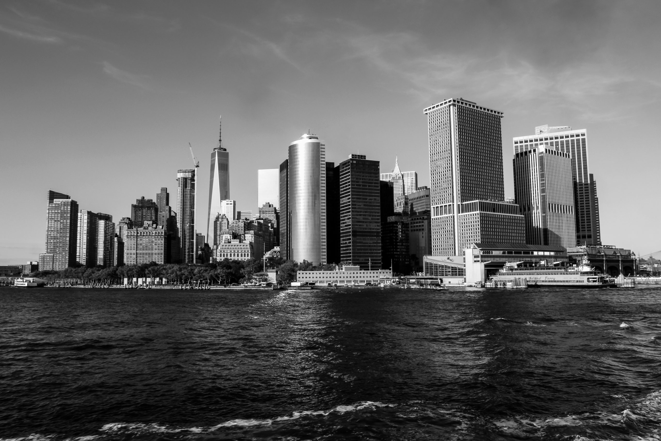 Manhattan Landscape Photography. Iconic NYC skyline.