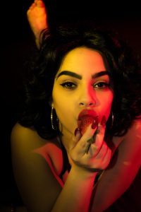 Sexy Woman Portrait Photoshoot, intimate photography style portrait