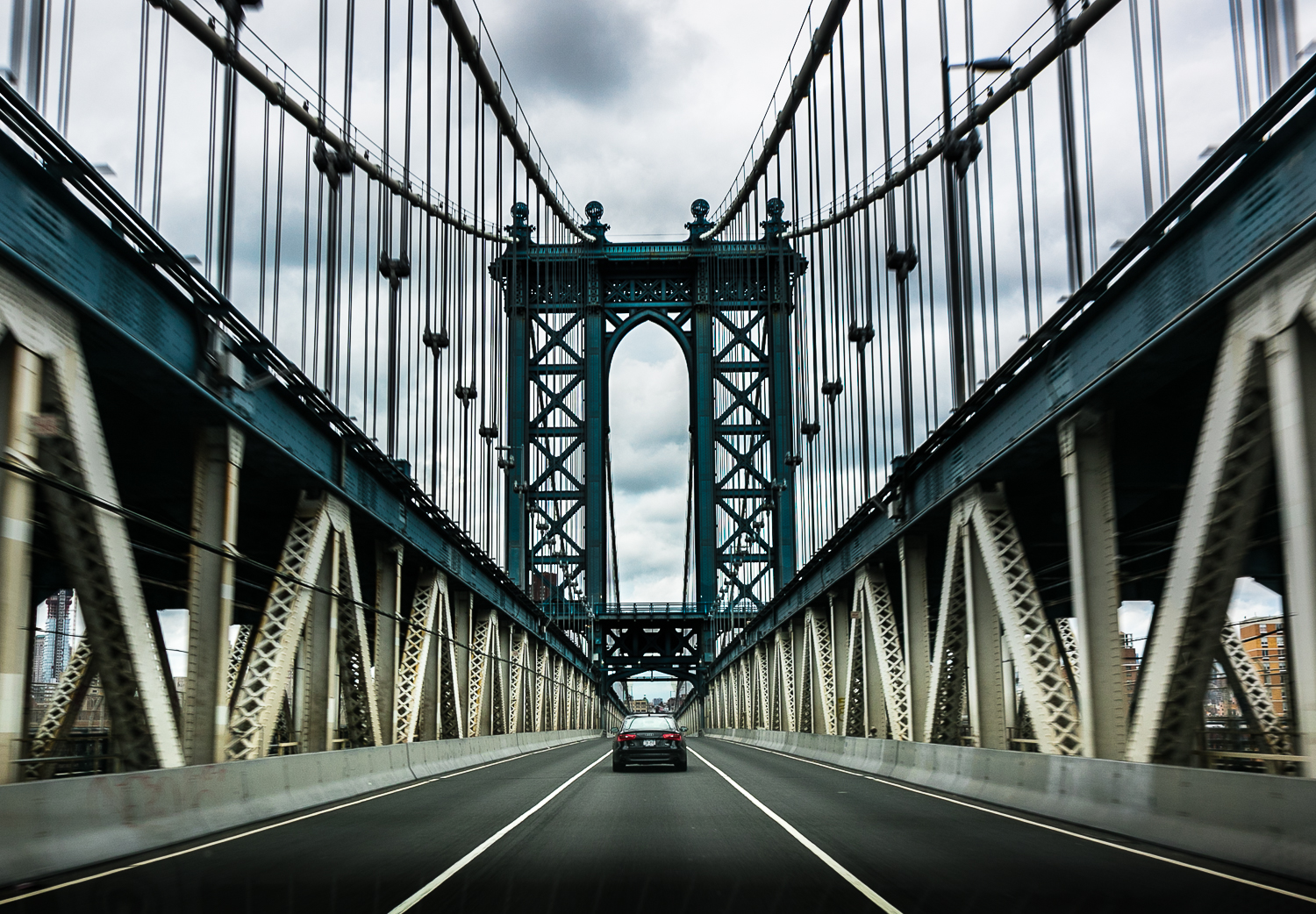 Manhattan Bridge Perspective Architectural photography