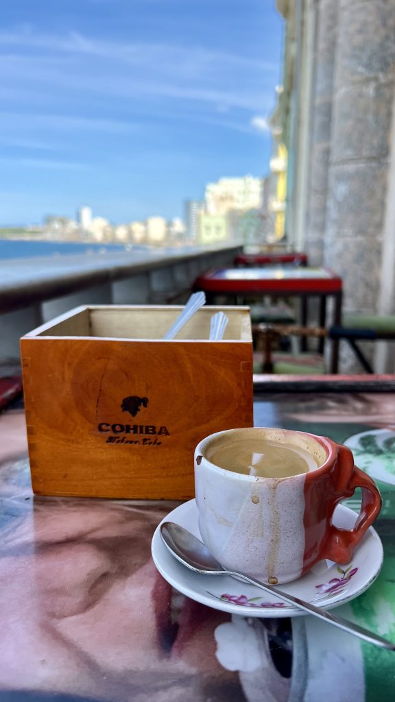 Rooftop cafe in Malecon Havana Cuba. Ocean View Coffee. Top 10 Cafes to Check Out in Havana, Cuba.